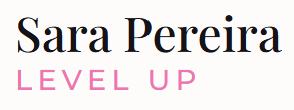 Logotipo do cliente Sara Pereira - Level Up